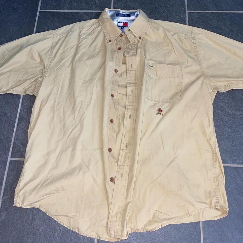 Tommy Hilfiger Men's Casual Shirt Vintage 90s Shirt - Picture 4 of 10